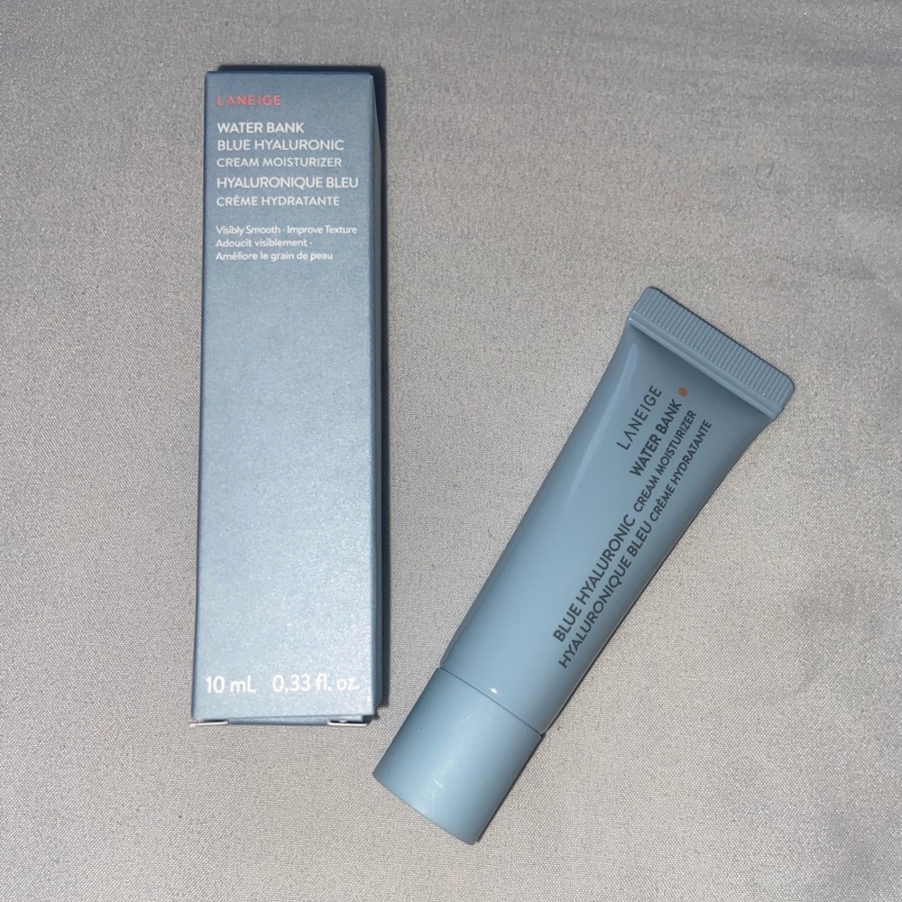 Brand New Laneige Water Bank Blue Hyaluronic Cream Moisturizer Mini
